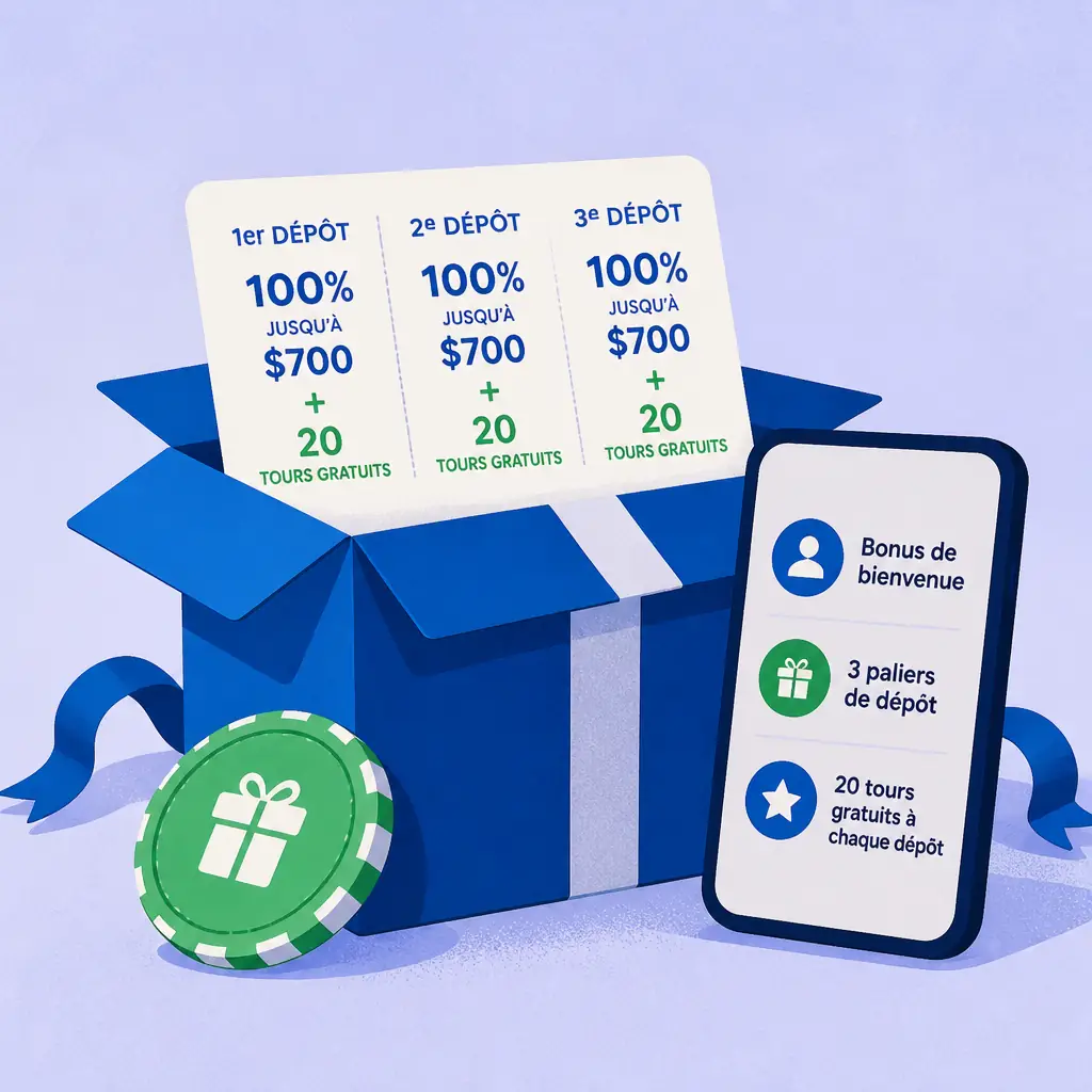 Bonus Rainbet Casino France – 100% jusqu'à $700 + 20 Tours Gratuits visual guide for Rainbet